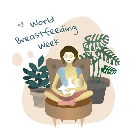 World Breastfeeding Week Poster Atelier Yuwa Ciao Jp