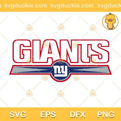 New York Giants Text Logo SVG New York Giants SVG