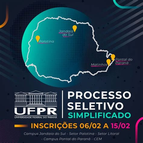 UFPR lança em fevereiro edital simplificado para graduações em