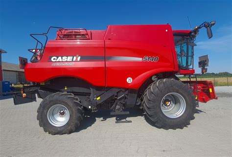 CASE IH 5140 Axial Flow przystawka 6 rzędów oraz heder zbożowy 5 5m