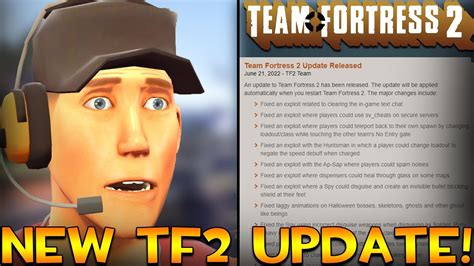 Team Fortress 2 FINALLY Got An Update And It S Not Half Bad YouTube