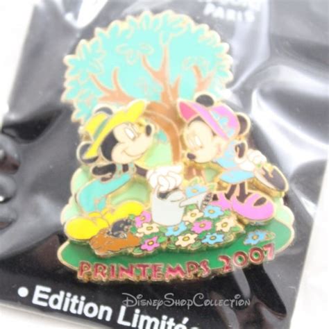 Pin S Mickey Et Minnie Disneyland Paris Printemps Dition Limi