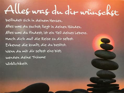 Alles Was Du Dir Wünschst Life Quotes Words Quotes