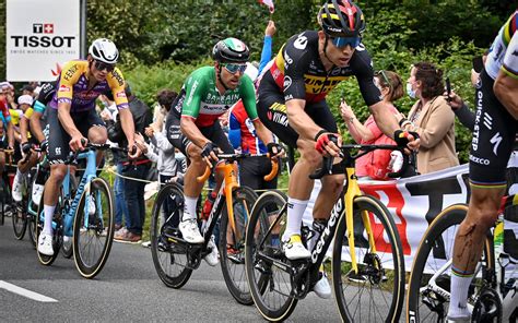 Tour de France Zuschauerin löst Sturz mit Plakat aus