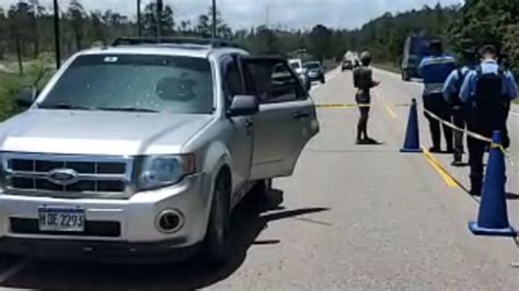 Matan A Tres Hombres Dentro De Una Camioneta Entre Talanga Y Guaimaca