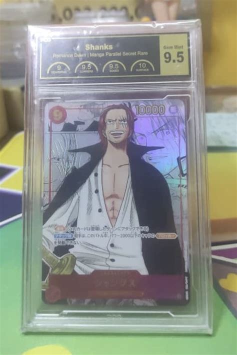 One Piece TCG Manga Shanks Hobbies Toys Toys Games On Carousell