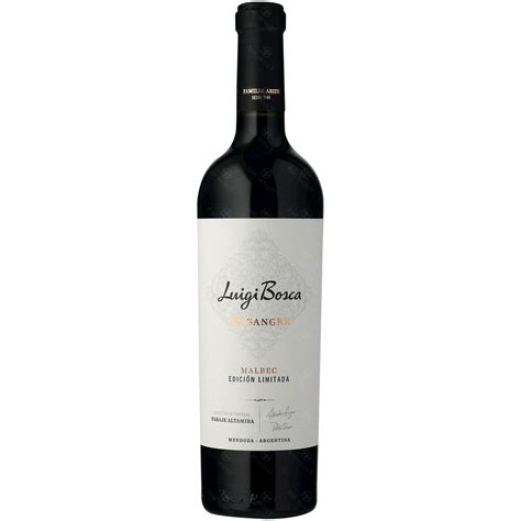 Luigi Bosca De Sangre Malbec Edicion Limitada 750 ml víno