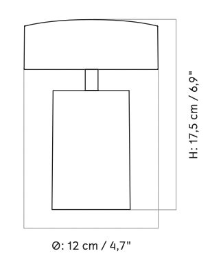 Column lampe à poser portable Menu Voltex