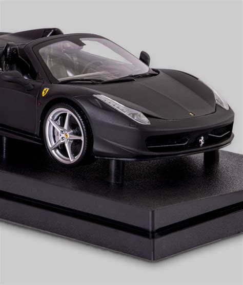 Mattel Hot Wheels Ferrari Italia Spider Scala Nero