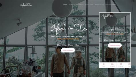 Nikah Kekinian Membuat Undangan Online Digital Melalui Website