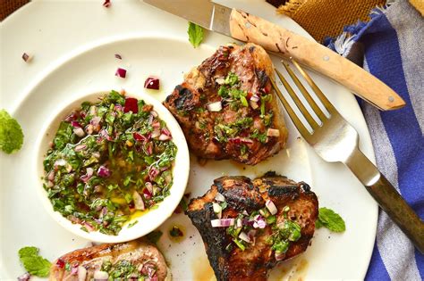 Grilled Icelandic Lamb Chops With Honey Herb Chimichurri This Is How