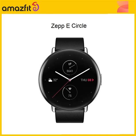 Global Version Zepp E Circle Smartwatch Heart Rate Tracking 5atm Water