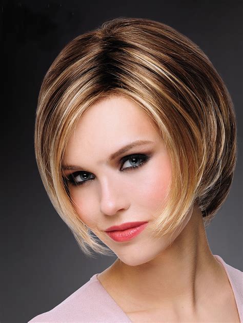 Exquisite 8 Short Straight Blonde Bob Wigs