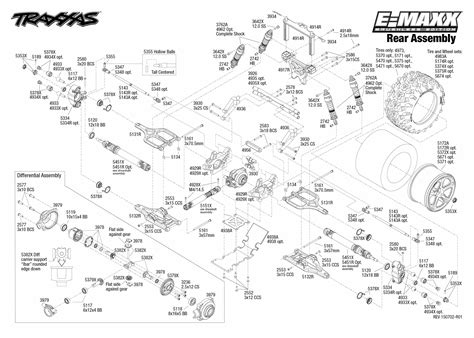 Traxxas X-Maxx 8S Parts Exploded View (77086-4) —, 50% OFF