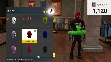 Nba 2k23 New Clothes In Swags Canada Goose Jackets Ski Mask 100 Theives Patta Palm