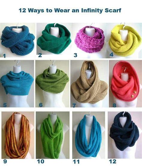 How To Wear Infinity Scarves