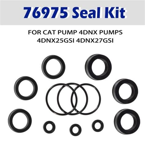 76975 Seal Kit 12Pcs For Cat Pump 4DNX Pumps 4DNX25GSI 4DNX27GSI Washer