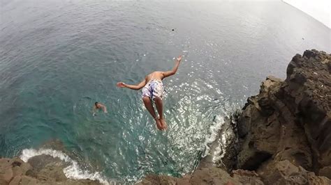 South Point Cliff Jumping Hawaii Llp808 Youtube