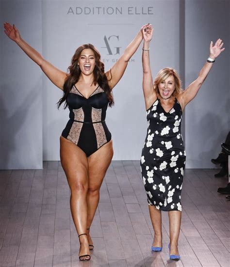 Plus Size Model Ashley Graham Stuns In Sexy Lingerie And Puts Waif Like