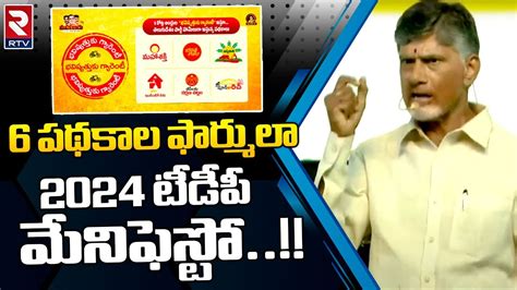 Chandrababu Naidu Released TDP Manifesto For 2024 AP Elections 6