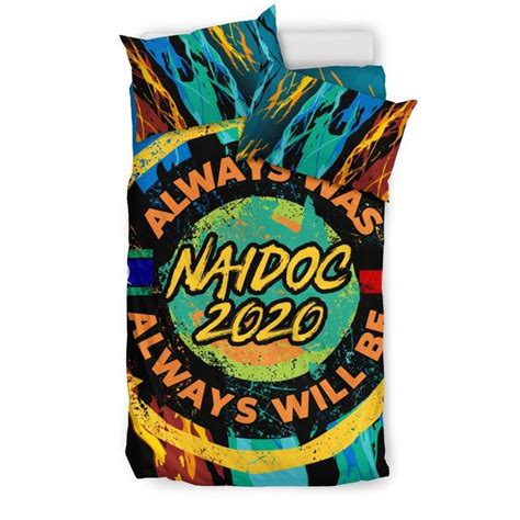 Aio Pride Piece Duvet Cover Set Naidoc Always Was Always Will Be