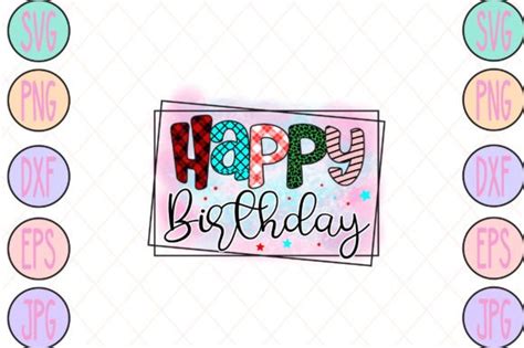 Birthday Sublimation Bundle Bundle · Creative Fabrica