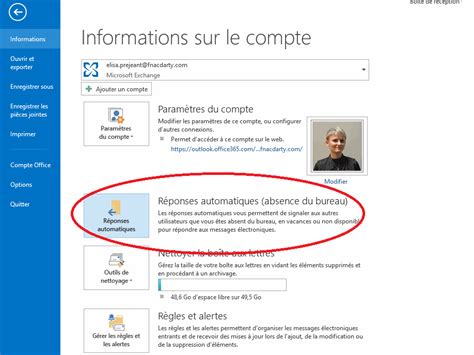 Comment créer un message d absence sur Outlook Conseils d experts Fnac