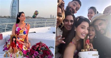 Nora Fatehi Yacht Party Pictures Actress Celebrates Her 31st Birthday