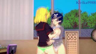 Ryona And Yozakura Engage In Intense Lesbian Play In The Infirmary