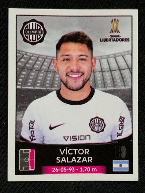 Panini Conmebol Copa Libertadores Sticker Victor Salazar