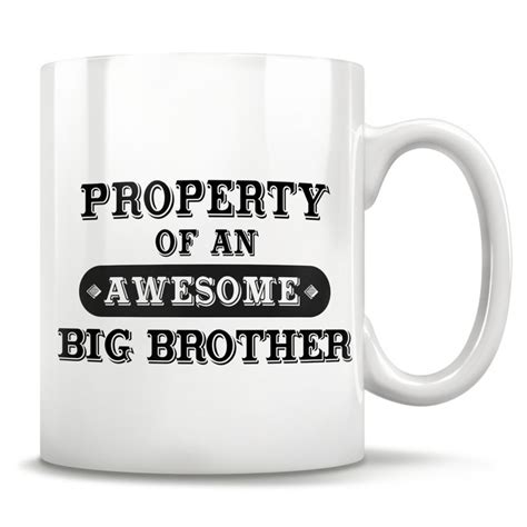 Big Brother Ts Big Brother Mug Worlds Best Brother Mug Etsy