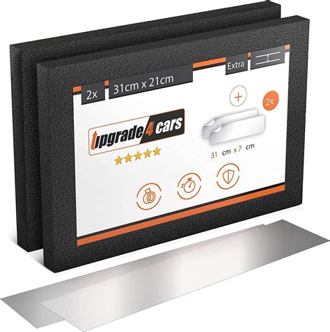 Kwmobile X Paracolpi Garage Gommato Set Protezione Box Auto