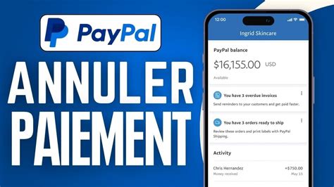 Comment Annuler Un Paiement Paypal En Attente Facile Youtube