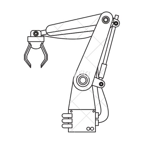 Mechanical Arm Drawing at PaintingValley.com | Explore collection of Mechanical Arm Drawing