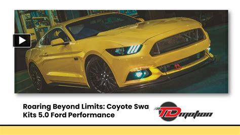 Ppt Roaring Beyond Limits Coyote Swap Kits Ford Performance