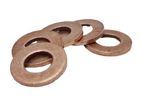 Copper Sealing Washers Metric M4 M6 M8 M10 M12 M14 M16 M20 Flat Seal