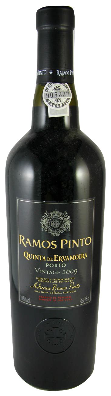 RAMOS PINTO QUINTA DE ERVAMOIRA VINTAGE 2009 Manuel Tavares