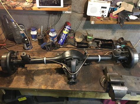 Mg Midget 1965 Mkii Restoration Project Rear Axle And Suspension Rebuild