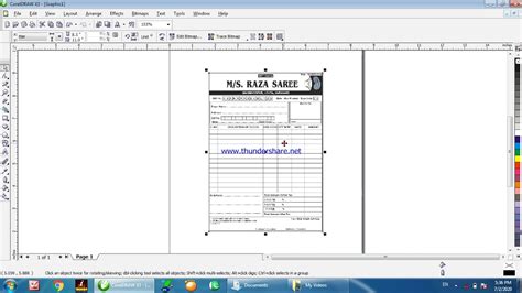 How To Design Bill Book In Coreldraw YouTube