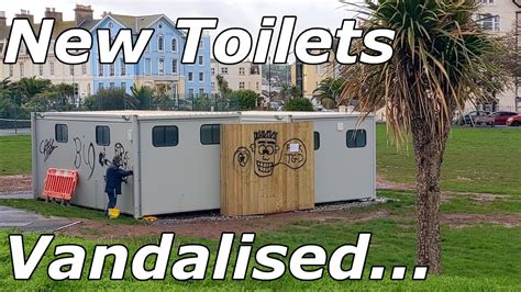 New Toilets Vandalised Teignmouth 06 11 22 YouTube