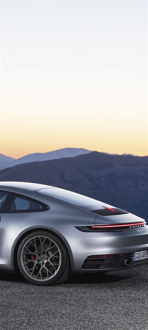 1080x2400 Porsche 911 Silver 2018 5k Google Pixel 7 ,HD 4k Wallpapers ...