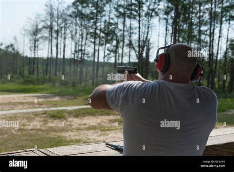 The Ocala National Forest Public Shooting Range On State Road 40 In