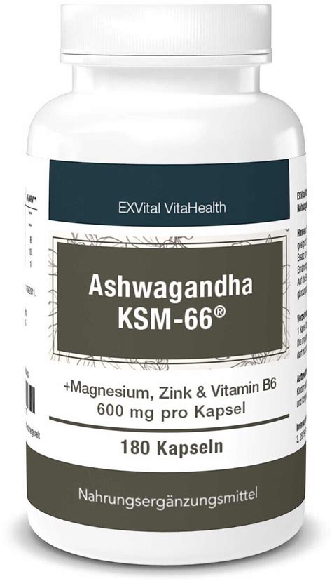 Exvital Ashwagandha Ksm Kapsel Stk Ab