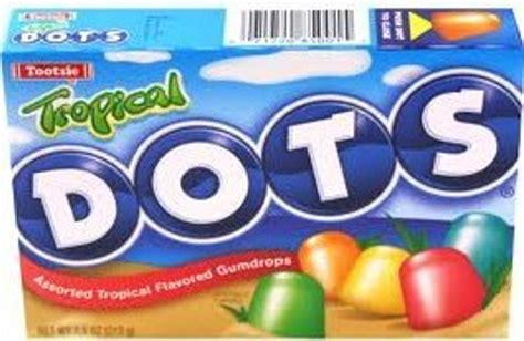 Dots Tropical 75 Ounce 12 Count Theater Box Mad Al Candy