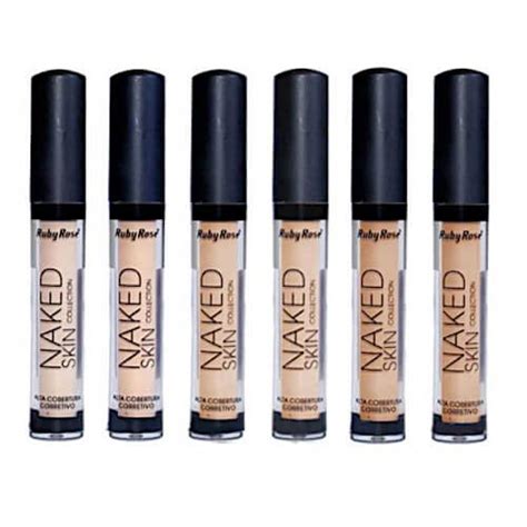 Corretivo Naked Skin Alta Cobertura Ruby Rose Hb Aberta Sousa