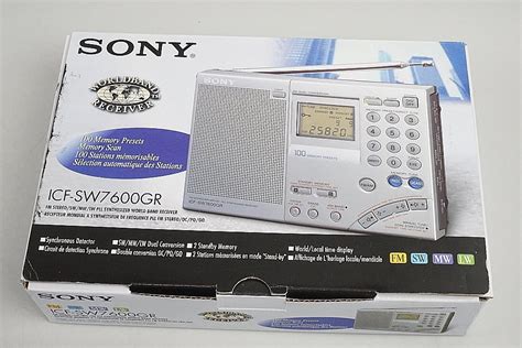 Yahoo Sony Icf Sw Gr Am Fm