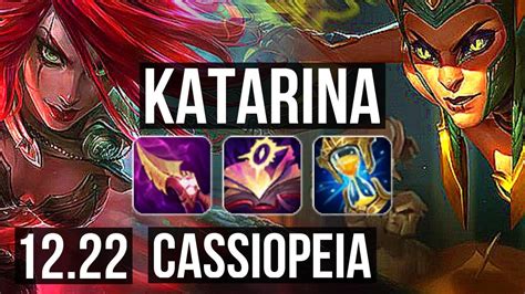 KATARINA Vs CASSIOPEIA MID 11 0 3 1 7M Mastery Legendary 800