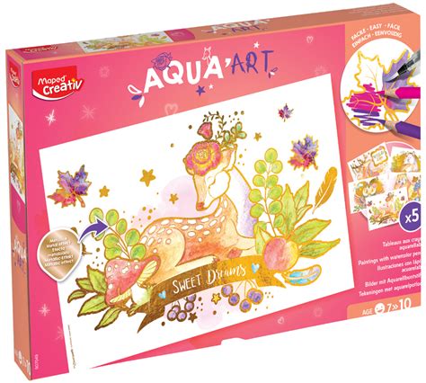 Maped Creativ Kit Aquarelle Maxi Coffret AQUA ART Papeterie Plus By