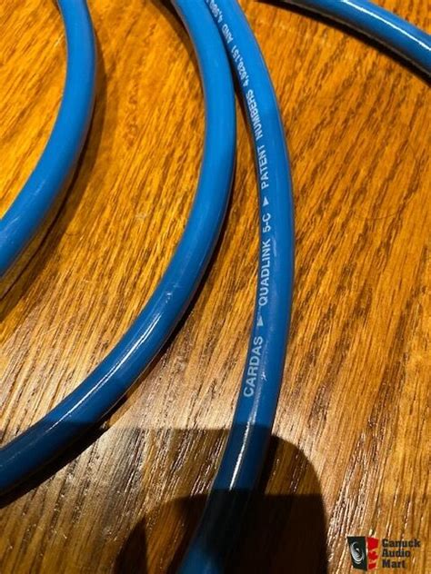 Cardas Quadlink 5 C XLR Interconnect Cables 5 Ft Lengths In A Pair