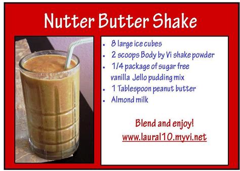 Nutter Butter Shake Recipe Protein